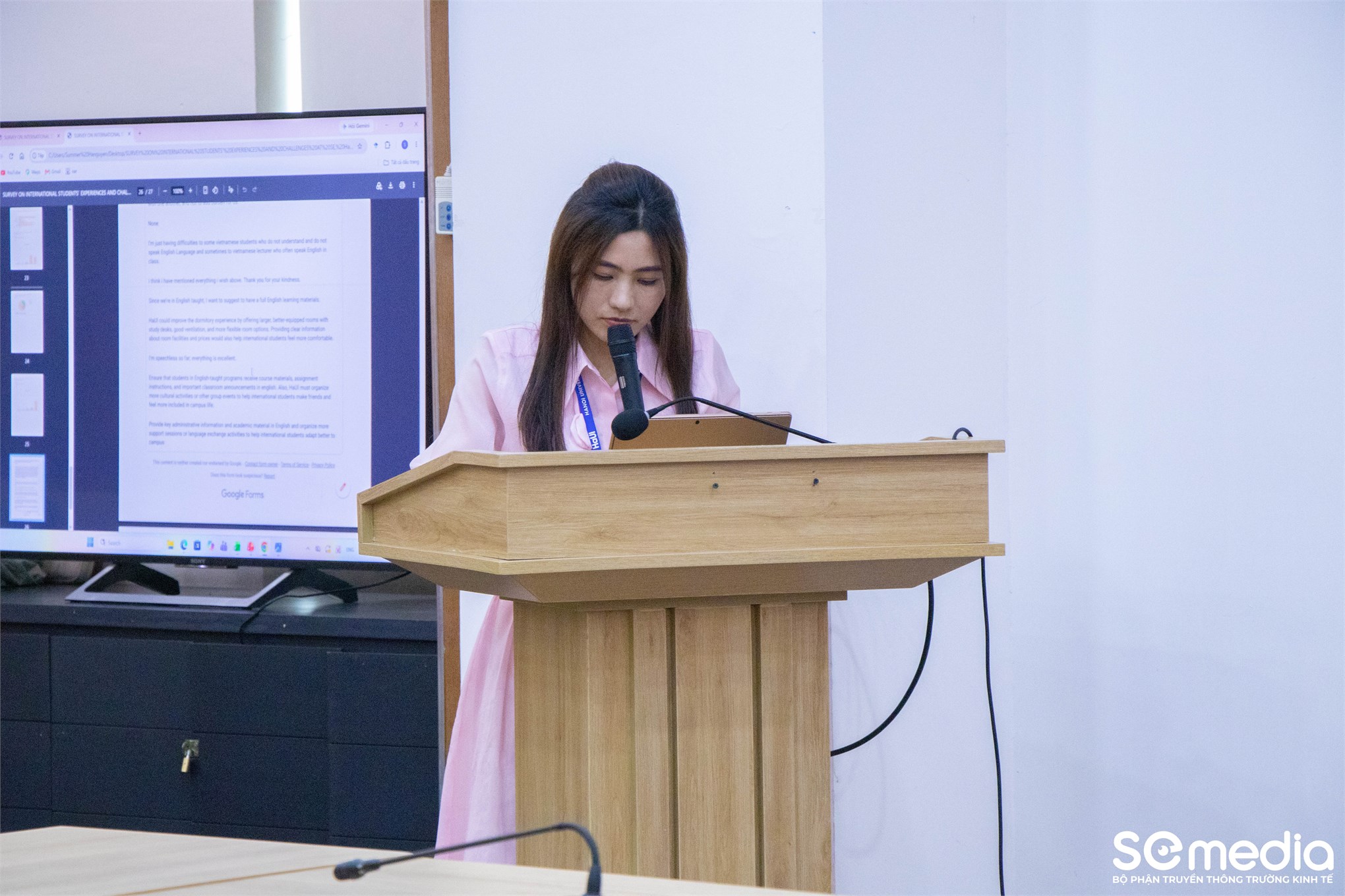 Gặp mặt, đối thoại và ra mắt Cộng đồng Sinh viên Quốc tế SE-HaUI: Cầu nối gắn kết đa văn hóa dưới mái nhà chung Trường Kinh tế